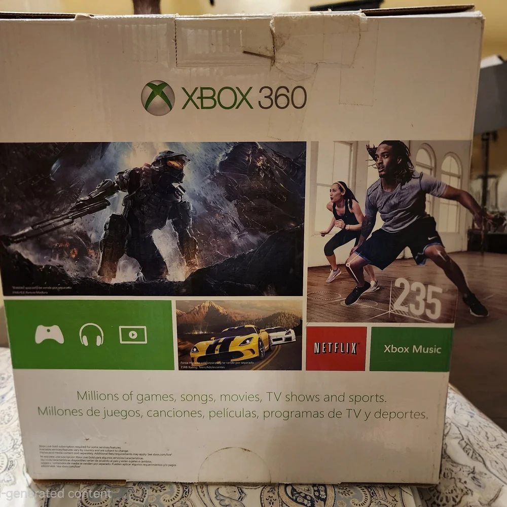 XBox 360 Console - Black